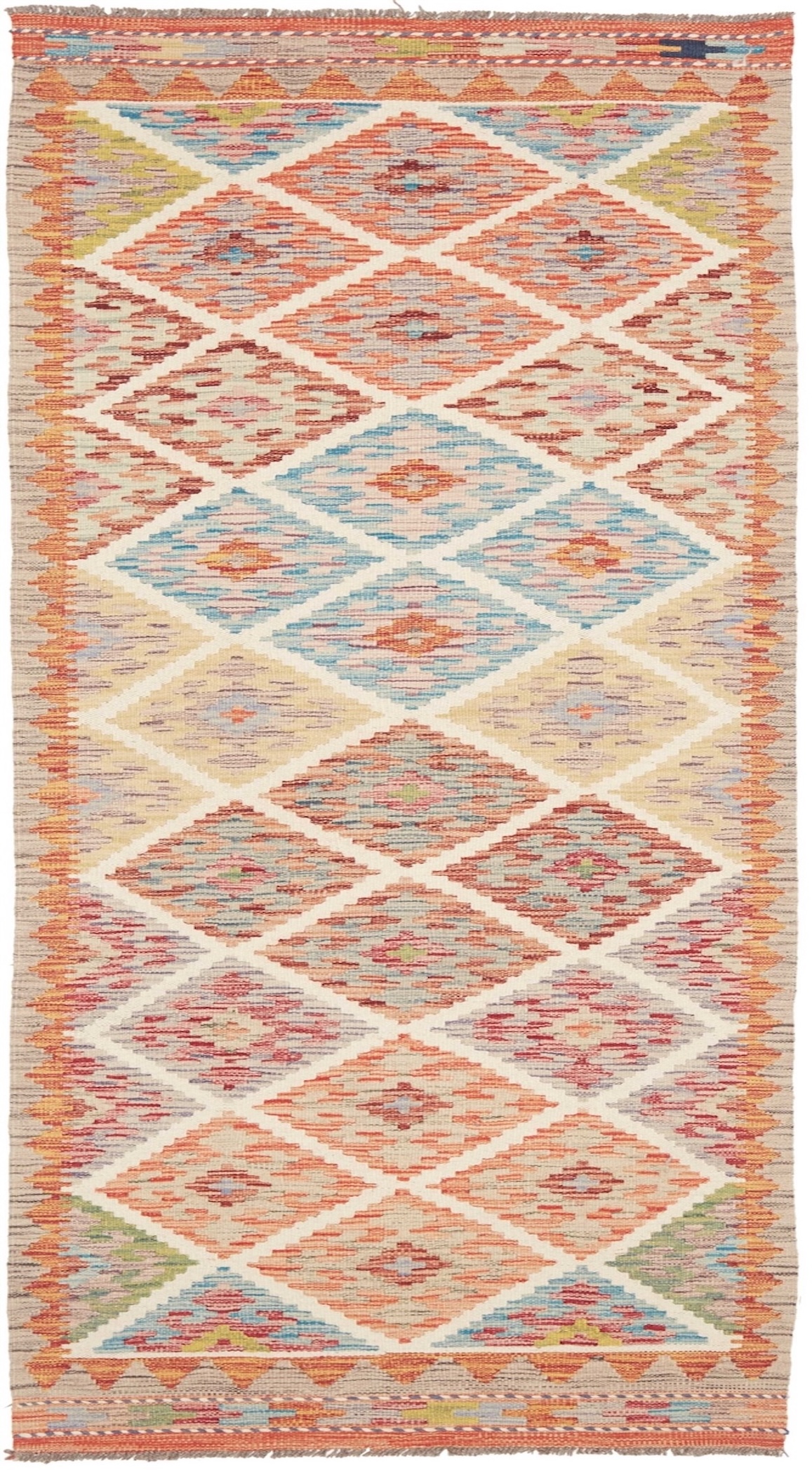 Kelim-Afghanistan Größe: 2,47mx0,82m